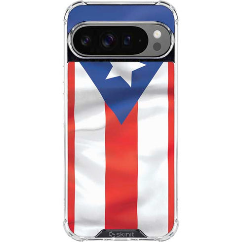 Puerto Rico Flag Google Pixel 10 Pro Clear Case